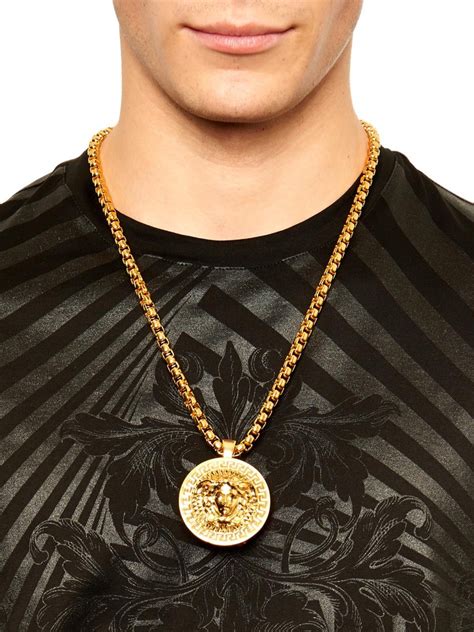 men's versace necklace